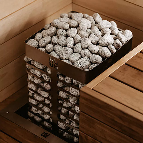HUUM 6.0STU STEEL Series 6.0kW Sauna Heater Package