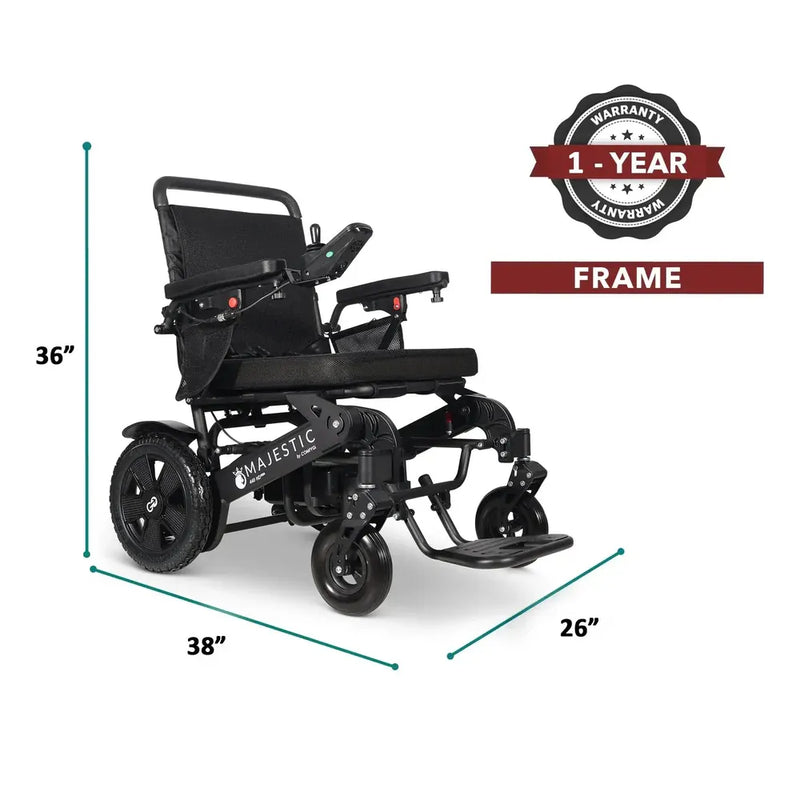 ComfyGO MAJESTIC 440 HD PLUS - Heavy Duty Electric Wheelchair