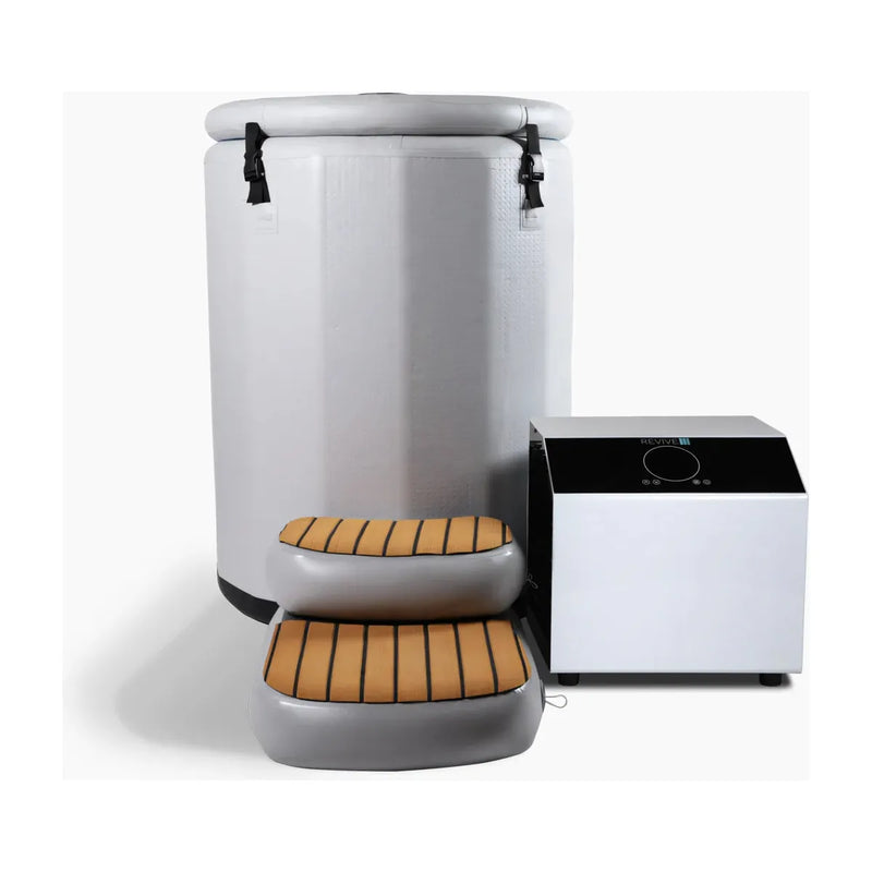 Revive 6 Person Traditional Sauna & Inflatable Barrel Plunge