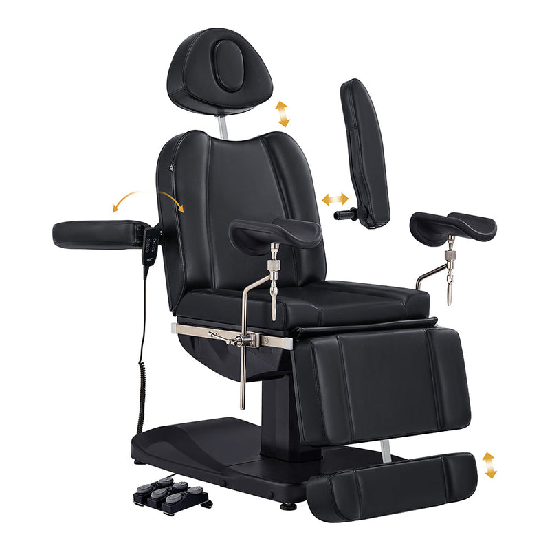 DIR Ink OB 3-Motor Electric Gyno Chair with Stirrups