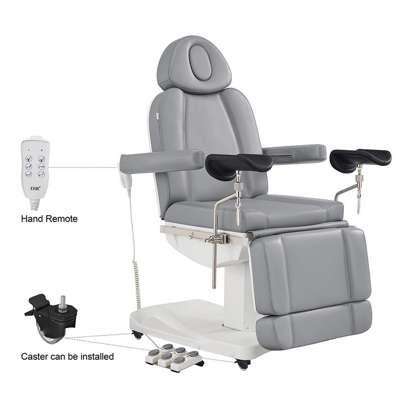 DIR Ink OB 3-Motor Electric Gyno Chair with Stirrups