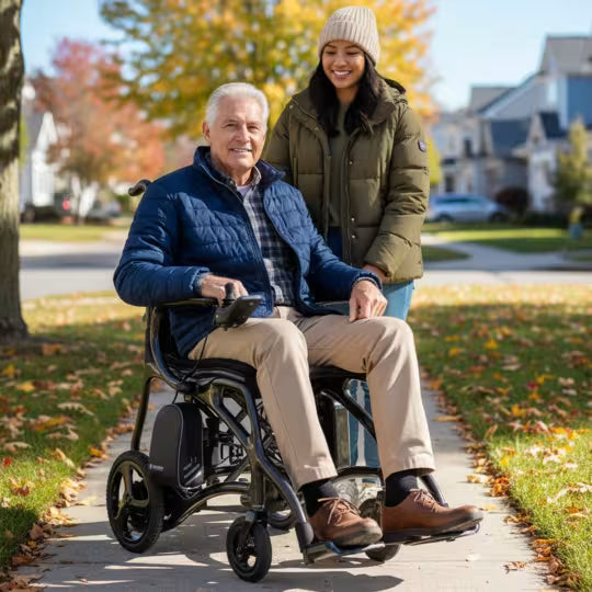 Journey Air Elite Max Ultra-Lightweight Portable Power Chair