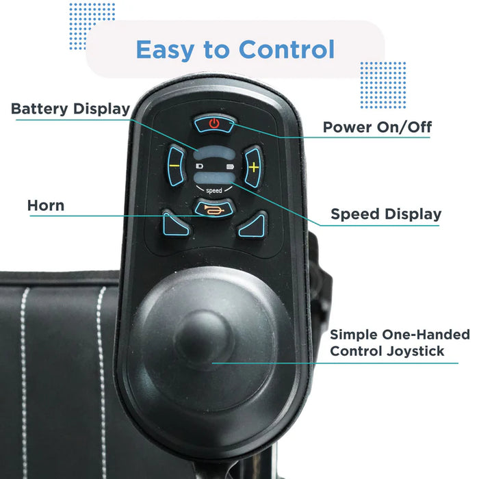 Journey Air Lightweight Folding Power Chair (2026 Model)