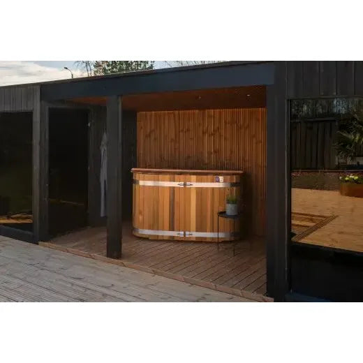 ThermaSol Nordic Misty Pergola Matching Pergola for Nordic Misty Sauna Cabin