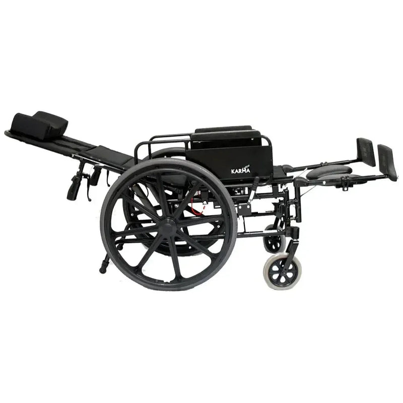 Karman KM5000F Reclining Wheelchair Ultra Lightweight with T6 Aluminum