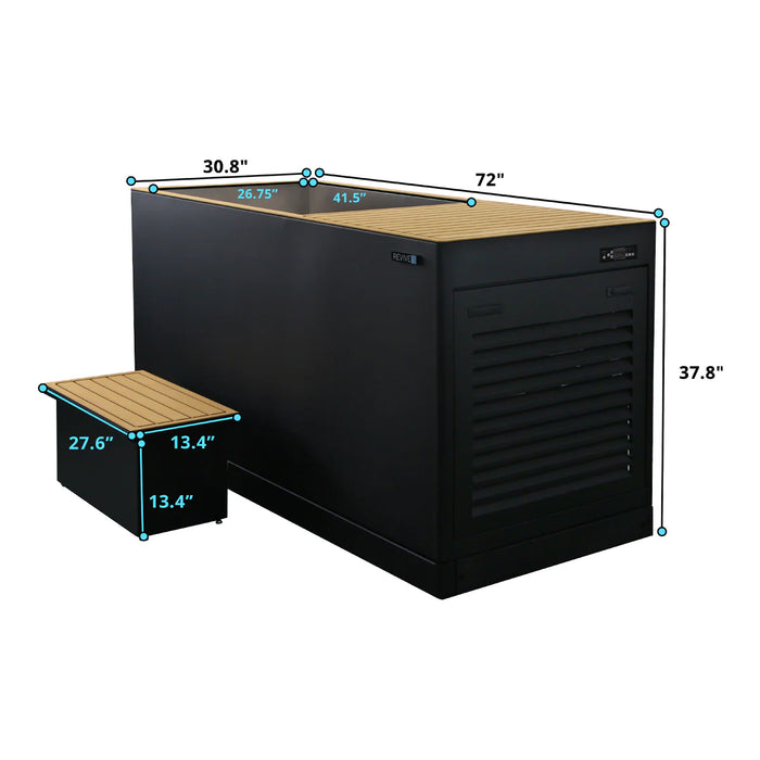 Revive 6 Person Traditional Sauna & Luxury Plunge