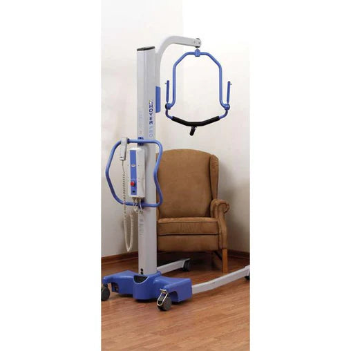 Joerns Hoyer Stature Professional Patient Lift Electric Base  4-Point Spreader Bar 500 lb