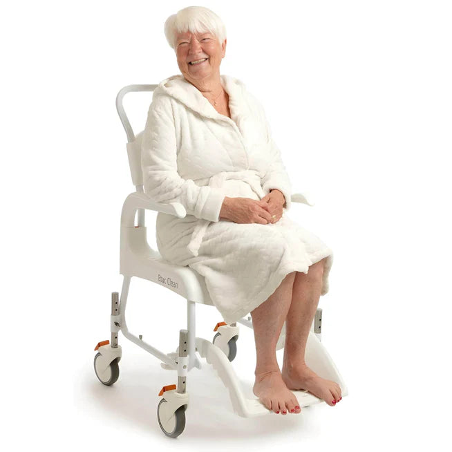 Clean Height Adjustable Shower Commode