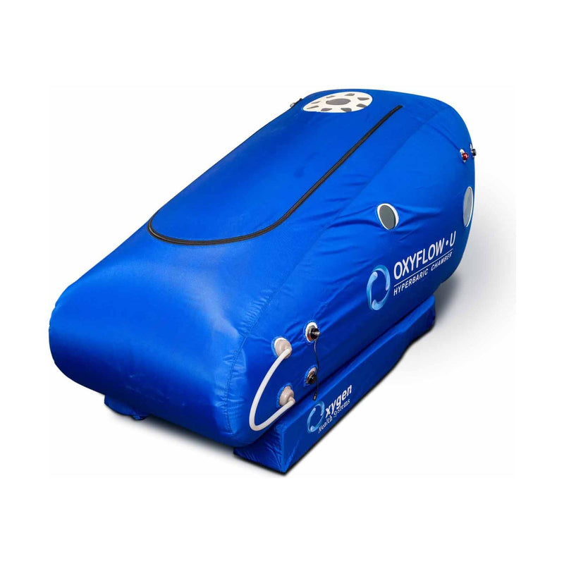OxyFlow 88-Inch Sitting Soft Hyperbaric Oxygen Chamber  1.4 ATA