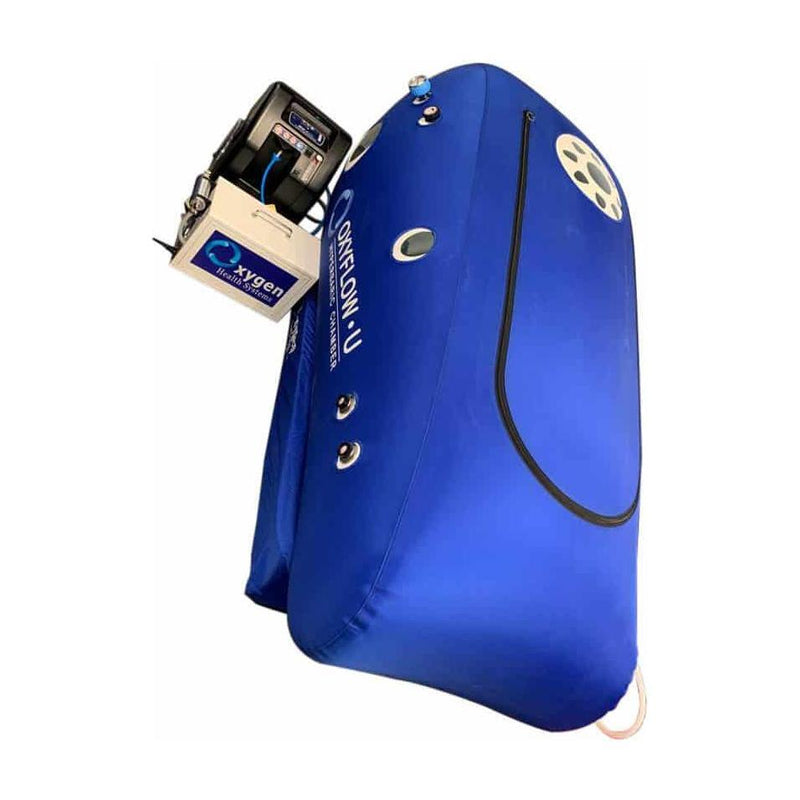 OxyFlow 88-Inch Sitting Soft Hyperbaric Oxygen Chamber  1.4 ATA