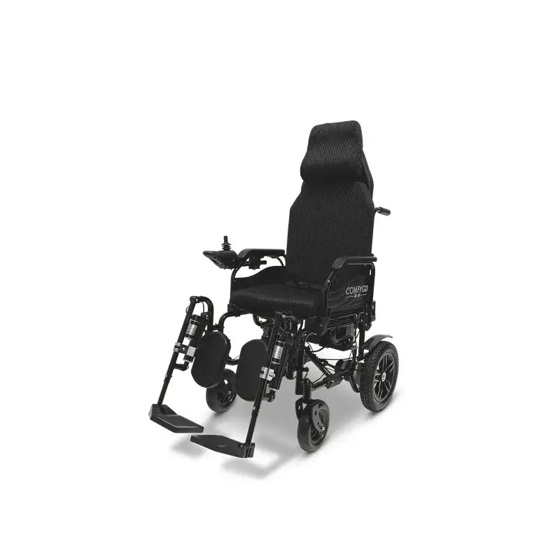 ComfyGo X-9 Remote Controlled Wheelchair, Automatic Reclining Backrest & Lifting Leg Rests