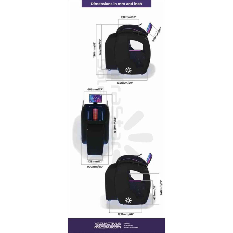 Cryonick Factory CryoStar InfraStar Sole Cryotherapy Infrared Exercise Bike