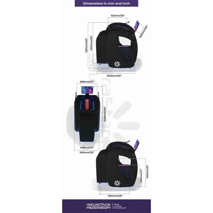 Cryonick Factory CryoStar InfraStar Sole Cryotherapy Infrared Exercise Bike