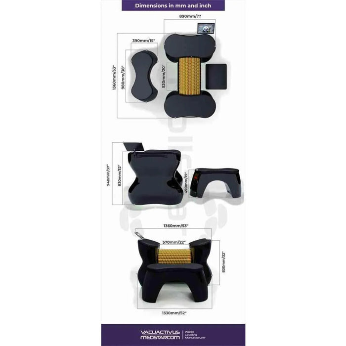 Vacuactivus RollStar Rollshaper Lymphatic Massage
