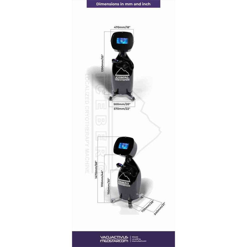 Cryonick Factory CryoStar Iceberg 25L Local Cryotherapy System