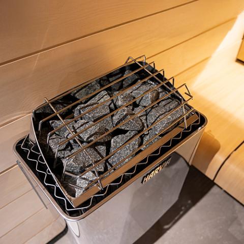 Harvia KIP45B KIP Series 4.5kW Sauna Heater Package