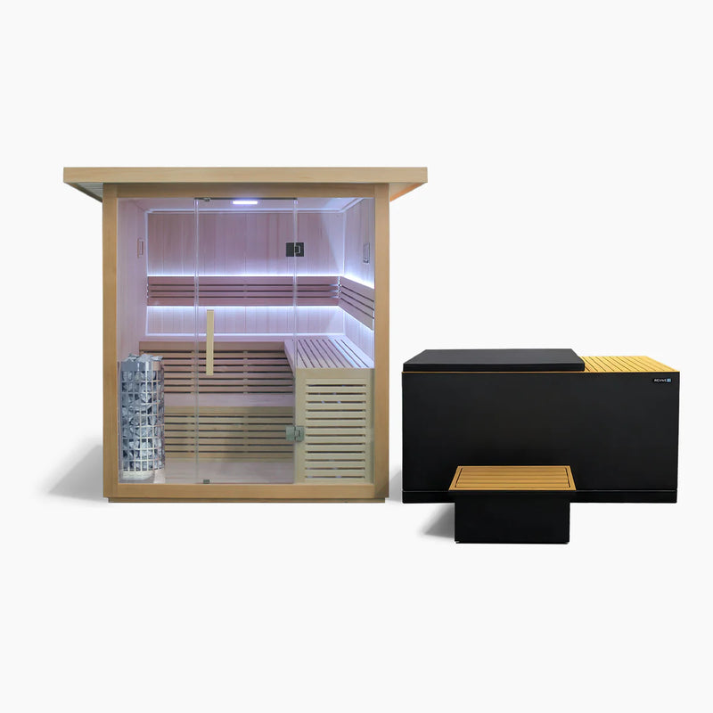Revive 6 Person Traditional Sauna & Luxury Plunge