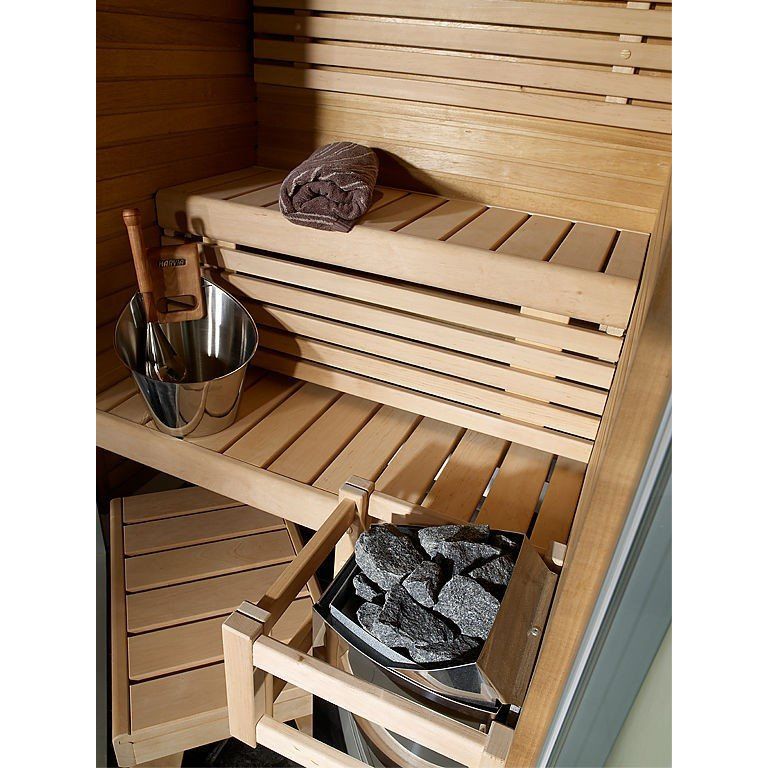 Harvia Vega BC19 Pkg Vega Series 1.9kW Sauna Heater Package, Built-In Controls