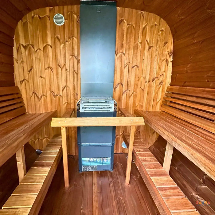 SaunaLife CL7G Cube-Series Outdoor Home Sauna Kit