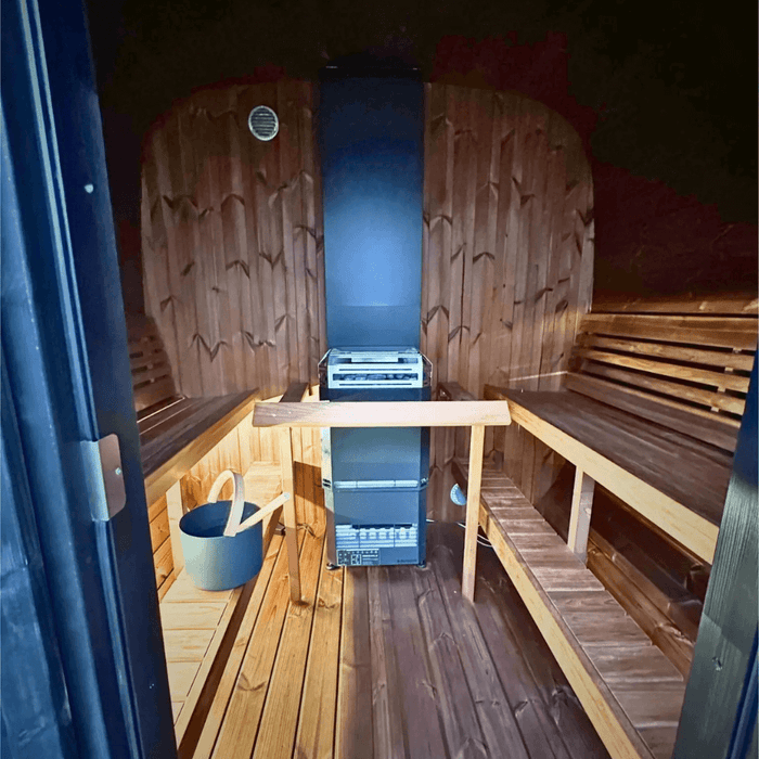 SaunaLife CL7G Cube-Series Outdoor Home Sauna Kit