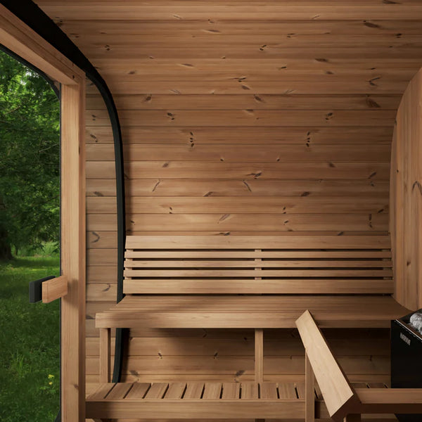 SaunaLife CL7G Cube-Series Outdoor Home Sauna Kit