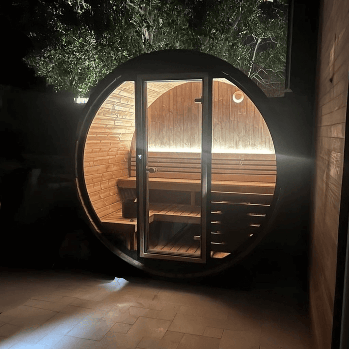 SaunaLife Model EE6G Ergo Elegance Series Sauna Barrel Kit