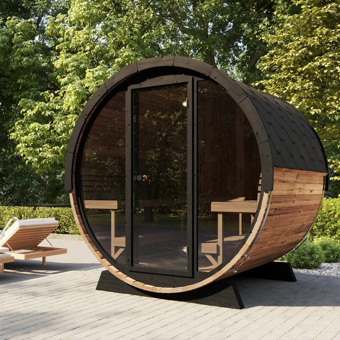SaunaLife Model EE8G Ergo Elegance Series Sauna Barrel Kit