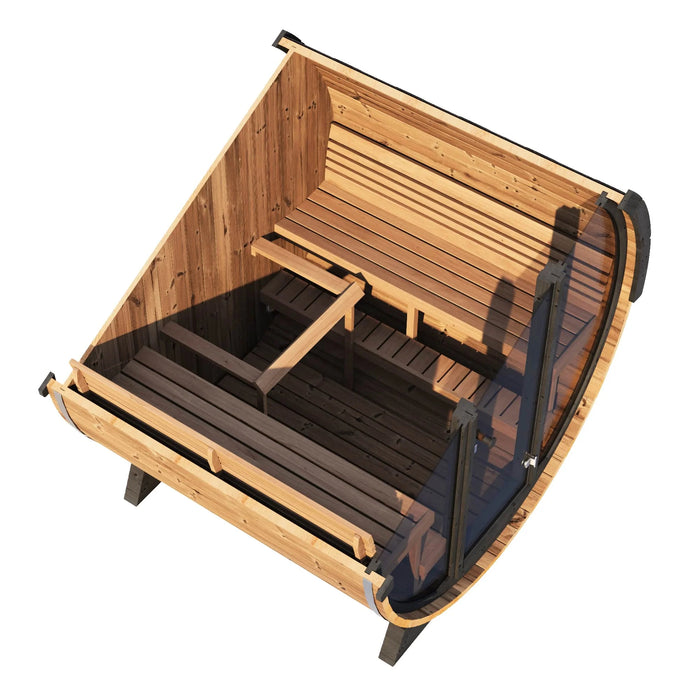 SaunaLife Model EE8G Ergo Elegance Series Sauna Barrel Kit