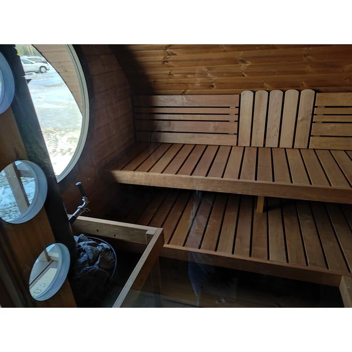 SaunaLife G11 8 Person Garden Series Outdoor Sauna