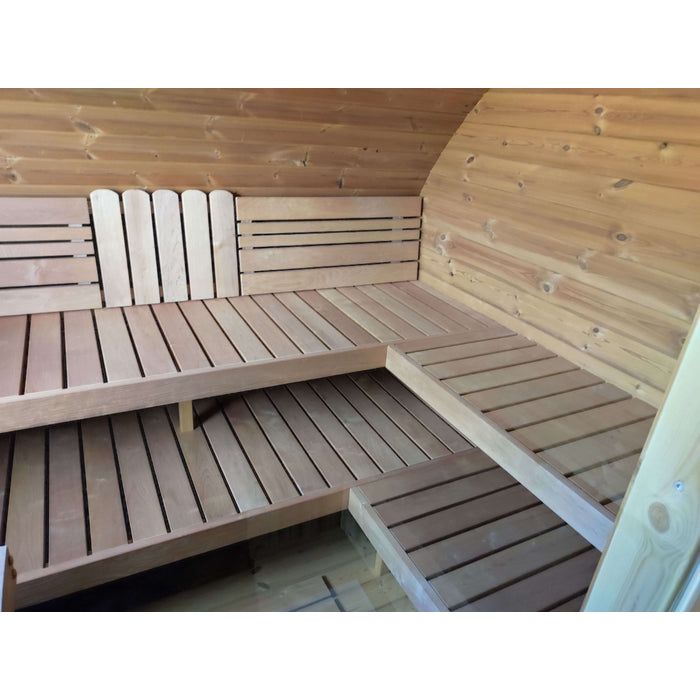 SaunaLife G11 8 Person Garden Series Outdoor Sauna
