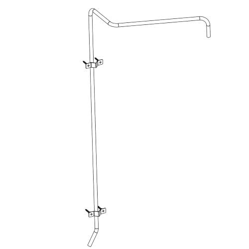 Saunum Auto Leil Pipe Pre-Bent, Primary Pipe