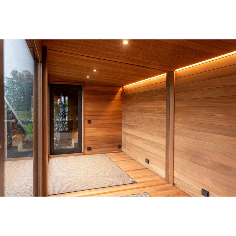 ThermaSol Nordic Misty Outdoor Medium Lounge for Nordic Misty Sauna Cabin