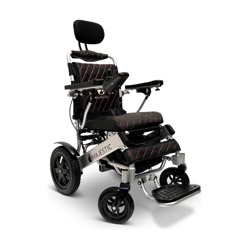 ComfyGo Majestic IQ-9000 Long Range Folding Electric Wheelchair With Optional Auto-Recline
