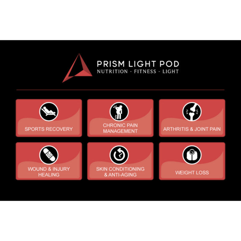Prism Light Pod - Full Body Red Light Therapy Bed