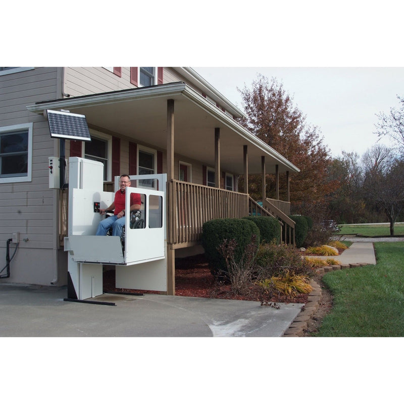 Staying Home  Vertical Platform Lift
