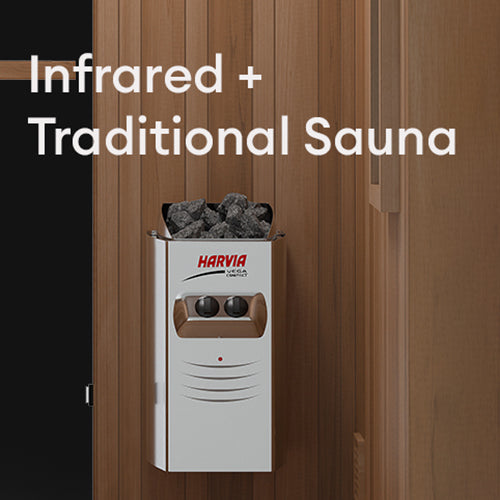 Finnmark FD-4 Trinity Infrared and Traditional 2-Person Hybrid Sauna