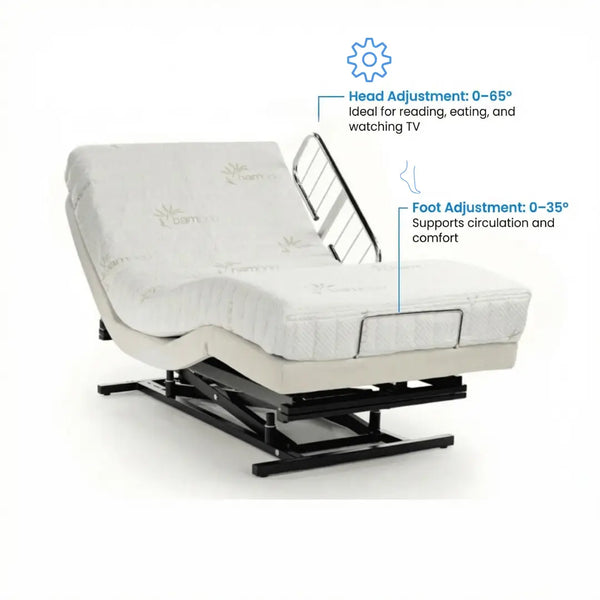 Transfer Master Supernal 3 Function Hi-Low Adjustable Bed