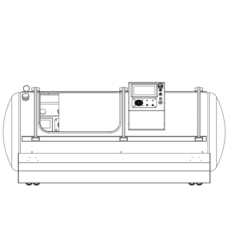 HPO TEC TROJAN Monoplace Hyperbaric Chamber