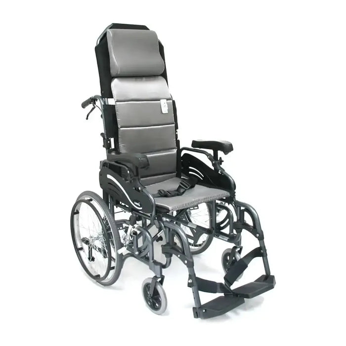 Karman VIP-515 Tilt-in-Space Wheelchair Full T6 Aluminum Fold-able