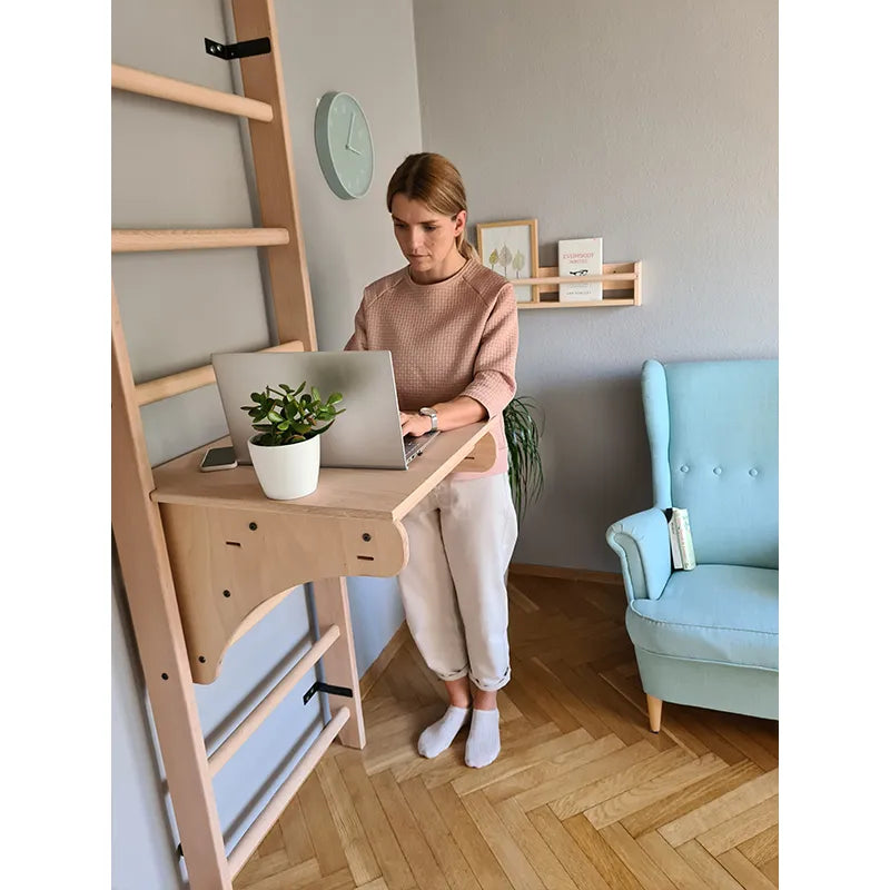 BenchK - Series 1 112 Wall Bars with Desk