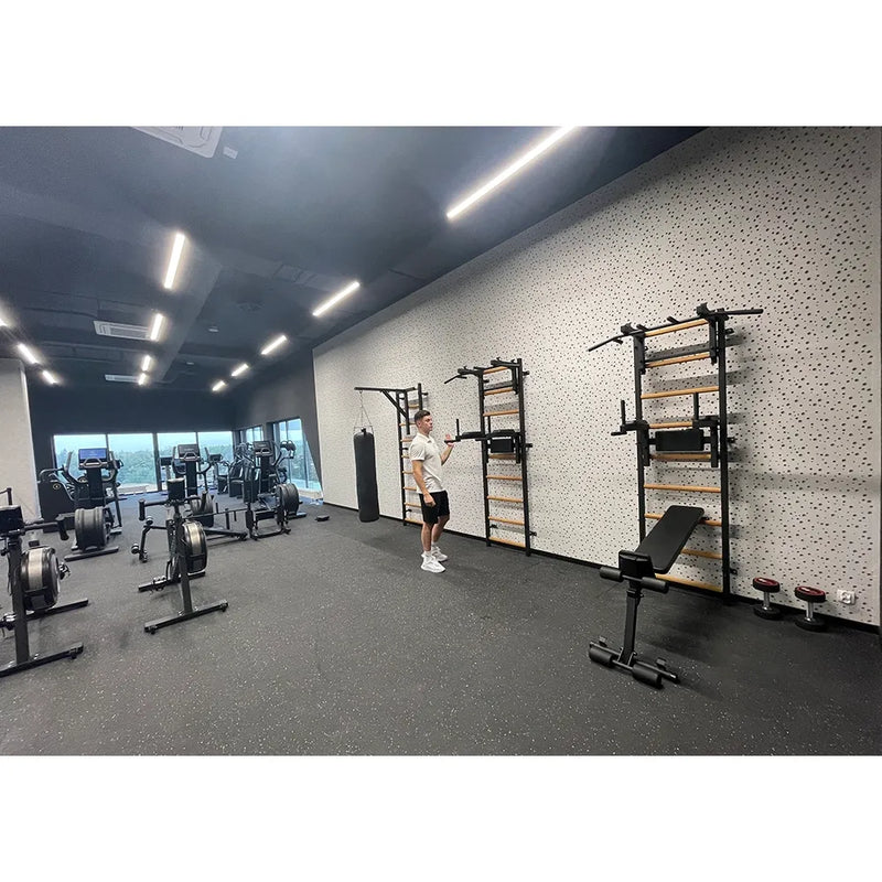 BenchK - Series 7 732 Wall Bars With Convertible Pull-Up bar