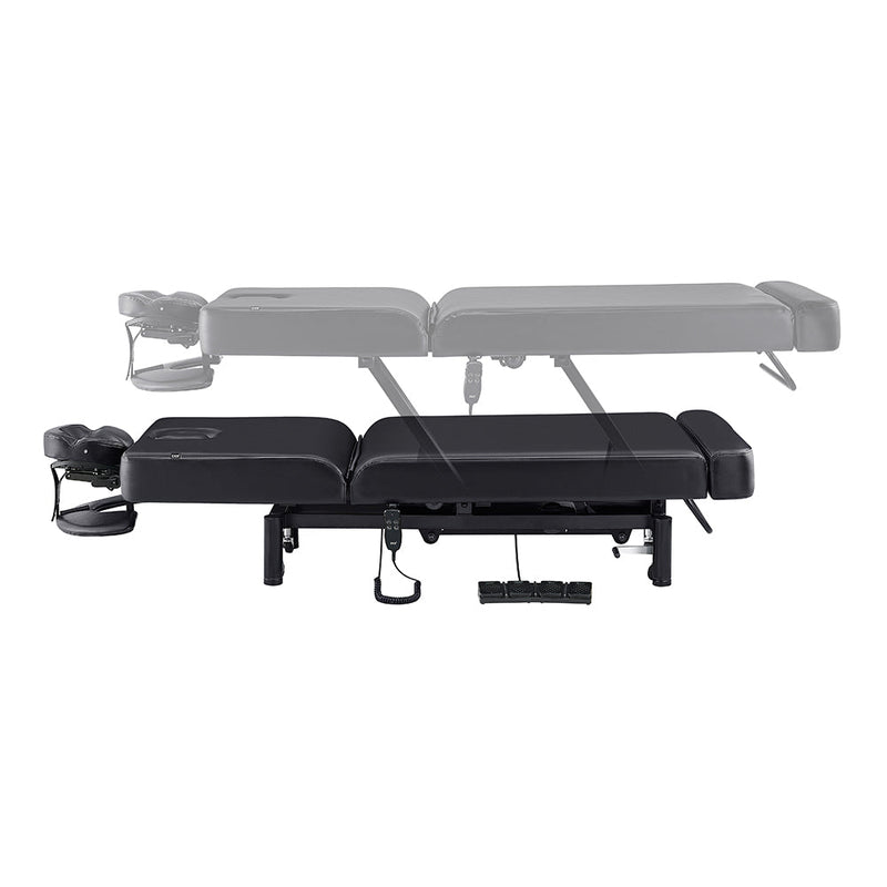 DIR WellRelax 2-Motors Therapy Treatment Table with Tilting Cradle Pillow