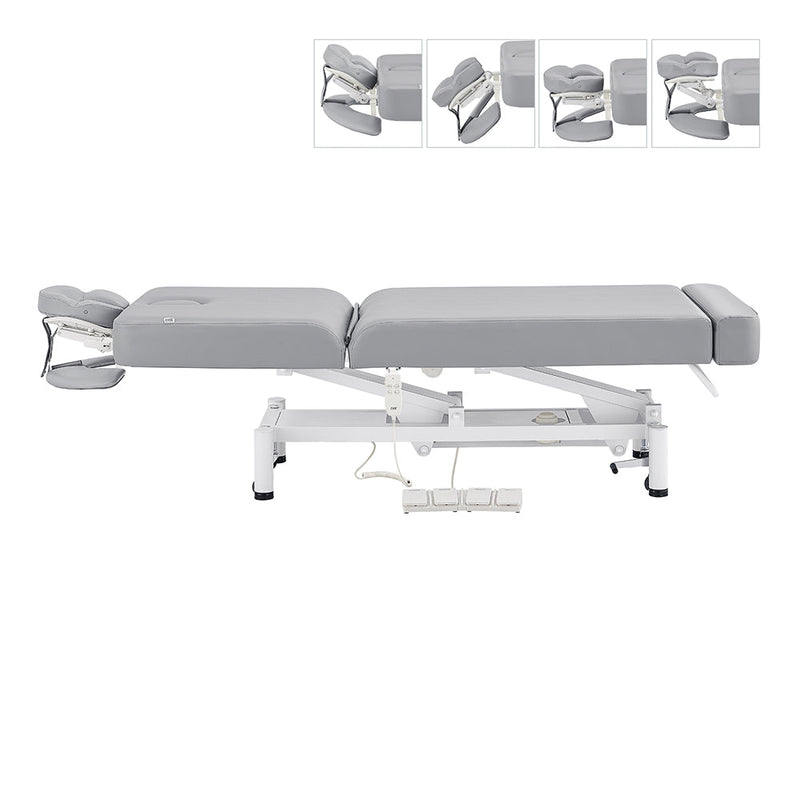 DIR WellRelax 2-Motors Therapy Treatment Table with Tilting Cradle Pillow