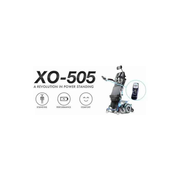 Karman XO-505 Fully Powered Standing Wheelchair with Power Recline & Power Legrest