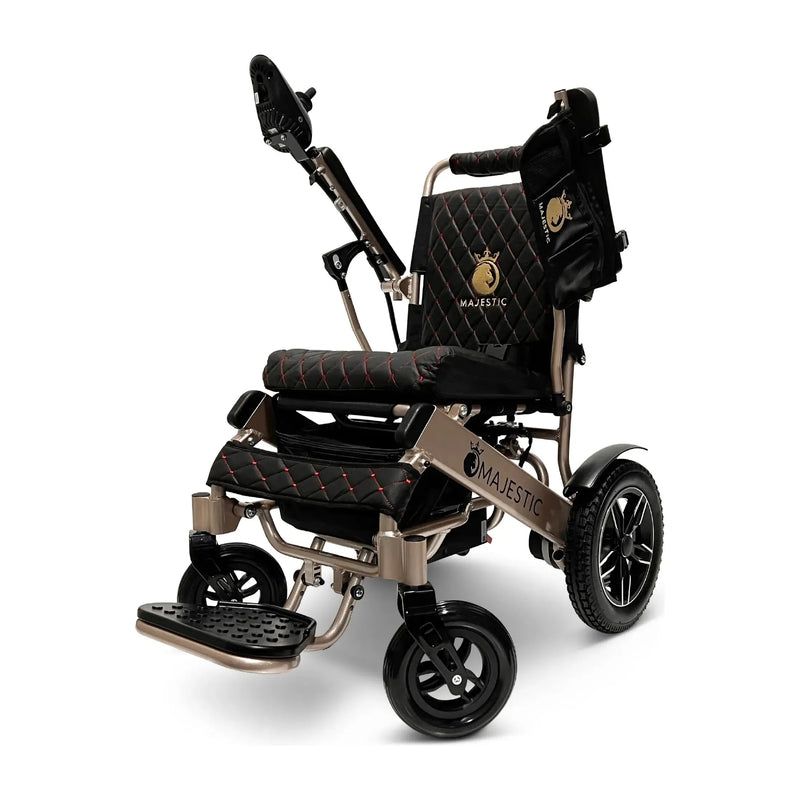 ComfyGo IQ-8000 MAJESTIC Folding Lightweight Electric Wheelchair