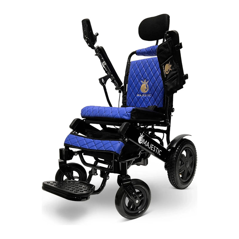 ComfyGo Majestic IQ-9000 Long Range Folding Electric Wheelchair With Optional Auto-Recline