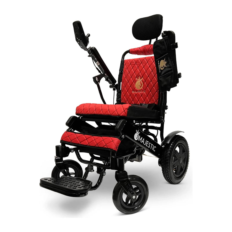 ComfyGo Majestic IQ-9000 Long Range Folding Electric Wheelchair With Optional Auto-Recline