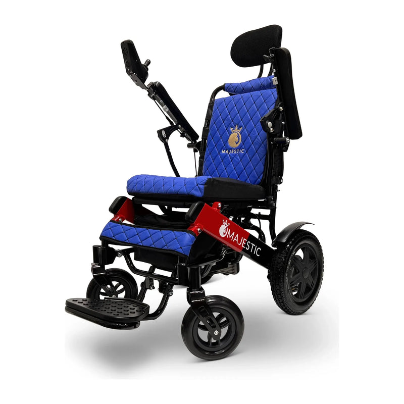 ComfyGo Majestic IQ-9000 Long Range Folding Electric Wheelchair With Optional Auto-Recline