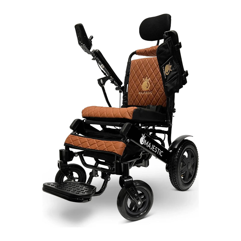 ComfyGo Majestic IQ-9000 Long Range Folding Electric Wheelchair With Optional Auto-Recline